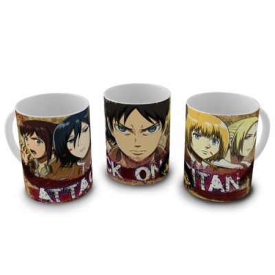 Caneca Shingeki no Kyojin - Mod.01